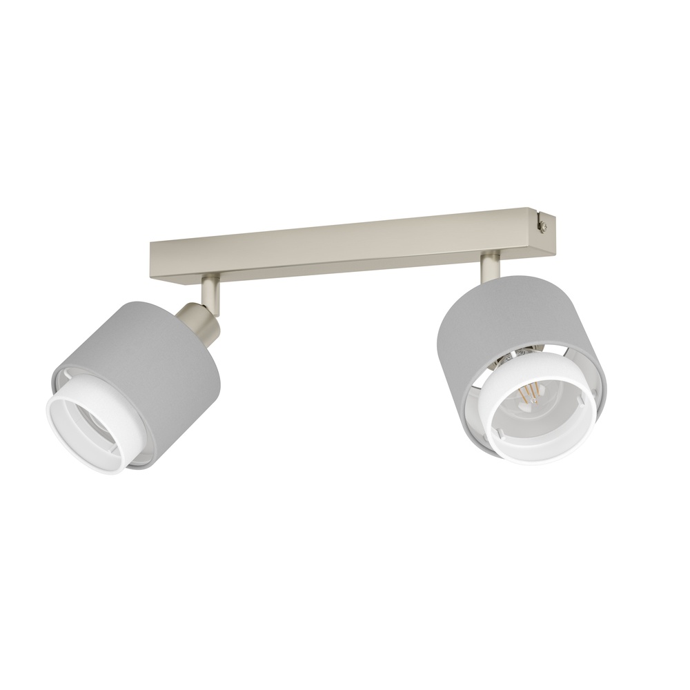 Eglo 2-lichts plafondlampBellizzi RVS - 2x E14 - 901046 afbeelding